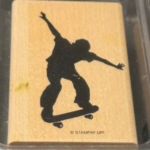 Vintage Skateboard Stamp | Stampin’ Up 1998